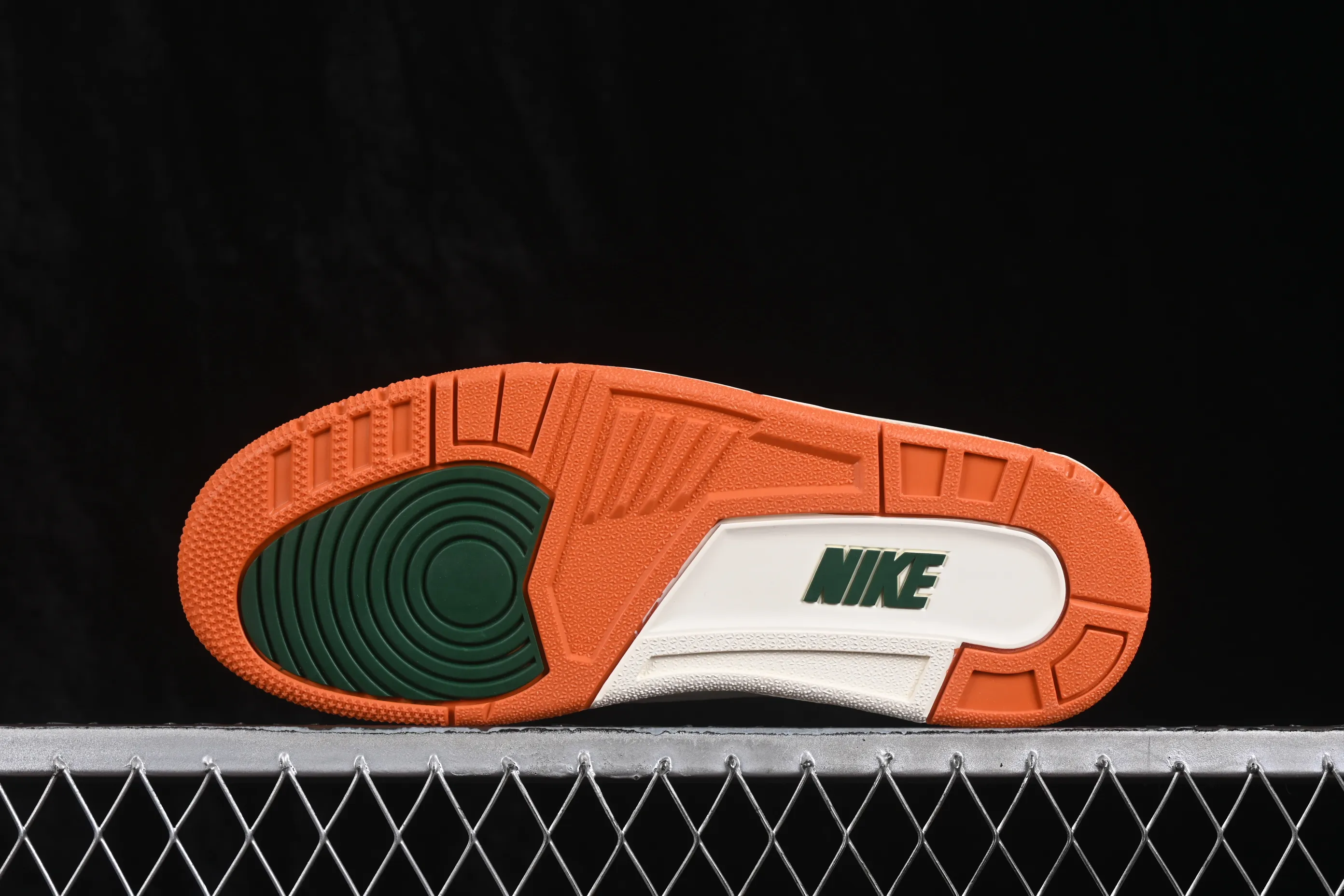All categories Air Jordan Jordan series basketball shoes Air Jordan 3 GX foreign trade version Solefly x Air Jordan 3 Retro "Miami" AJ3 Joe 3 Miami joint white green orange IF4491-100